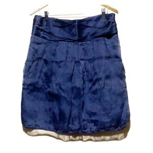 NWT GUNEX Navy Skirt. Sz 46